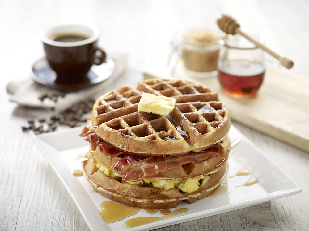 Stack It And Eat It! – O’Coffee Club Waffle Eating Competition