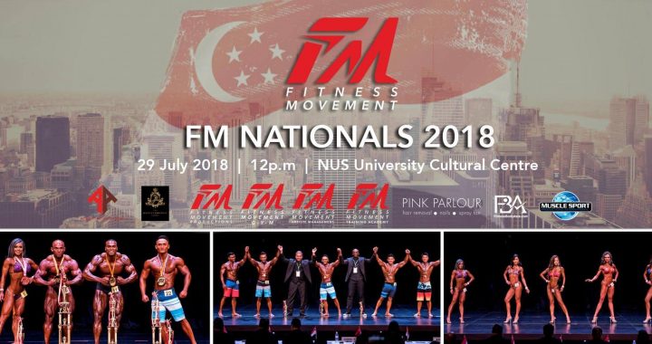 FITNESS MOVEMENT NATIONALS For It’s Sixth Year At The NUS University Cultural Centre.