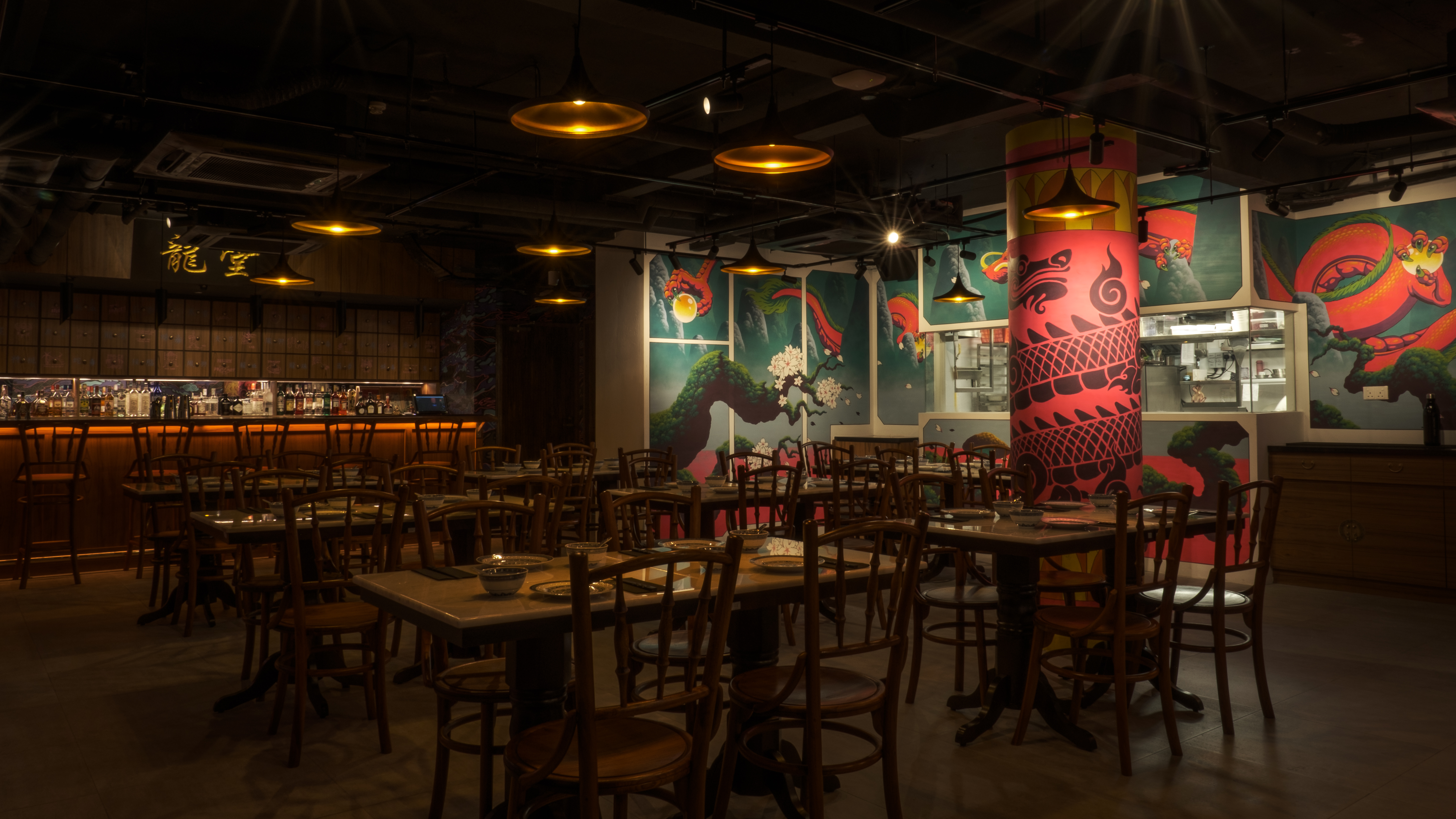 The Dragon Chamber “Secret Society” Restaurant and Bar Returns