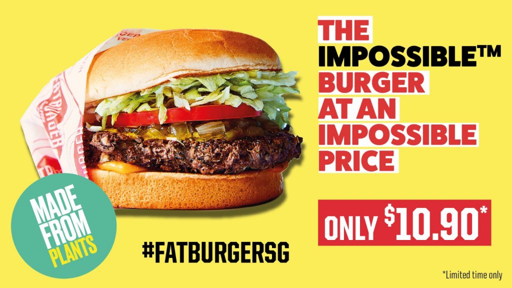 Fatburger Singapore Launches The Impossible Burger At Impossible Prices