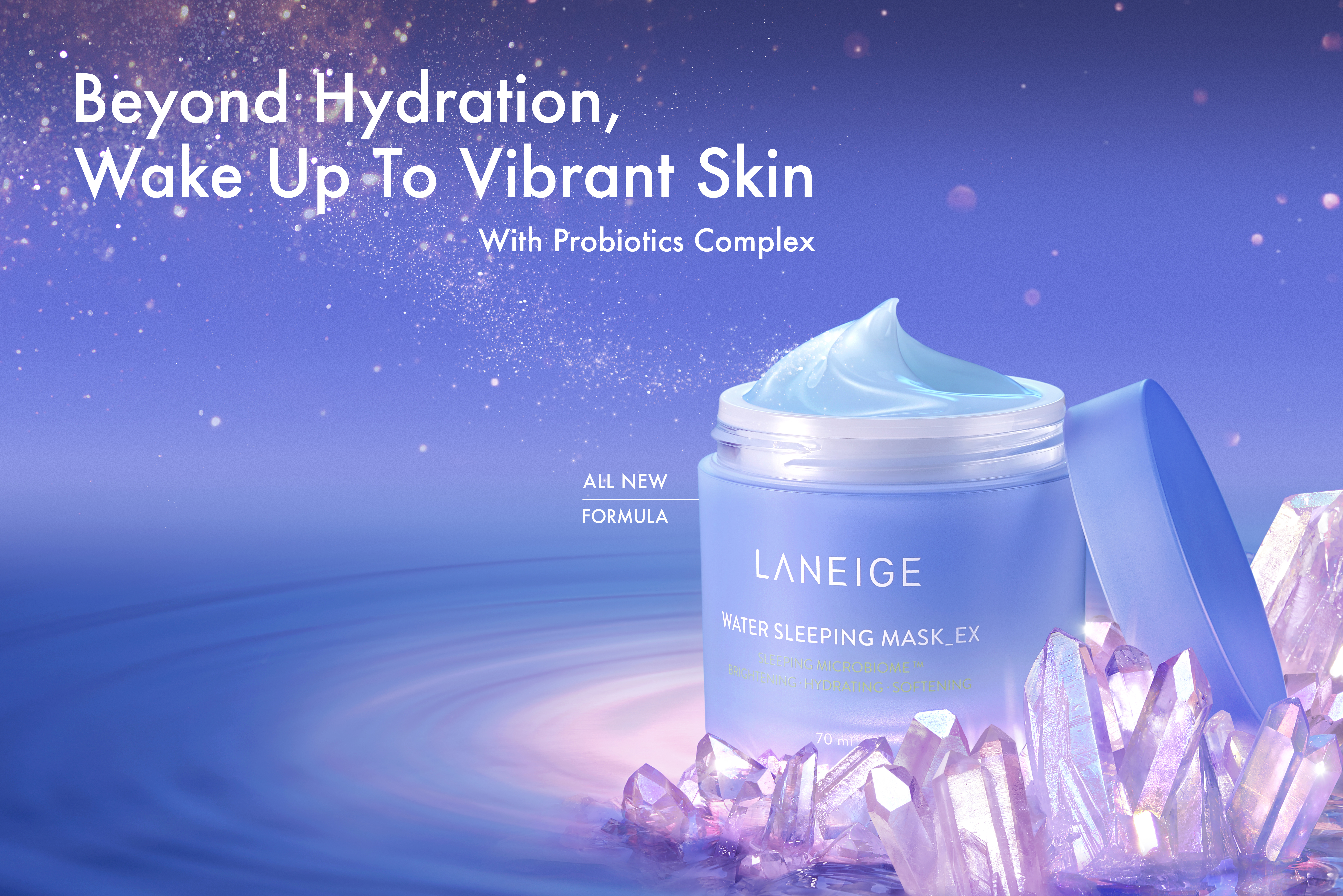 WAKE UP TO VIBRANT AND HYDRATED SKIN WITH   LANEIGE’S REFORMULATED WATER SLEEPING MASK_EX