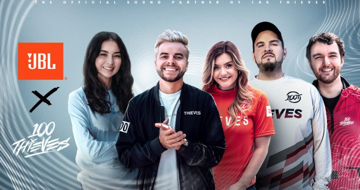 JBL® EXTENDS PARTNERSHIP WITH 100 THIEVES