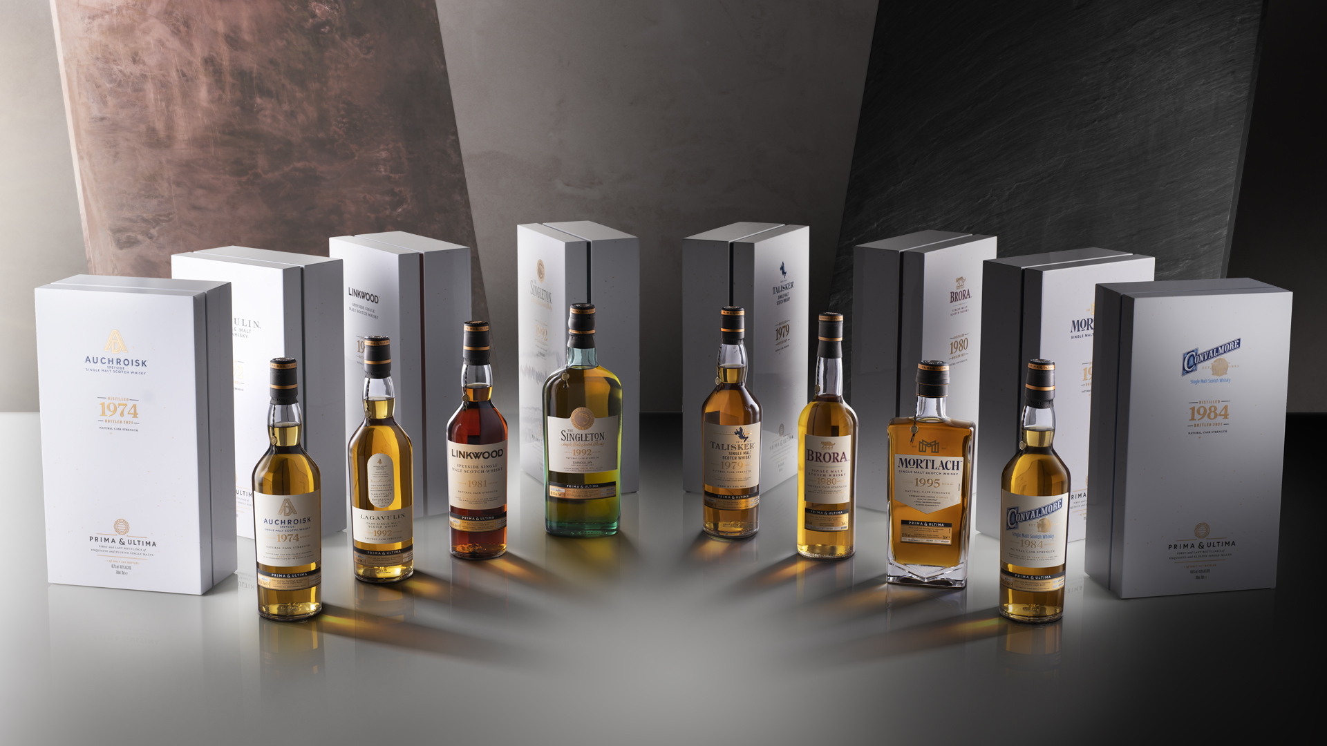 THE SECOND RELEASE OF PRIMA & ULTIMA: THE COLLECTABLE SERIES OF EXQUISITE SINGLE VINTAGE MALTS FROM DIAGEO