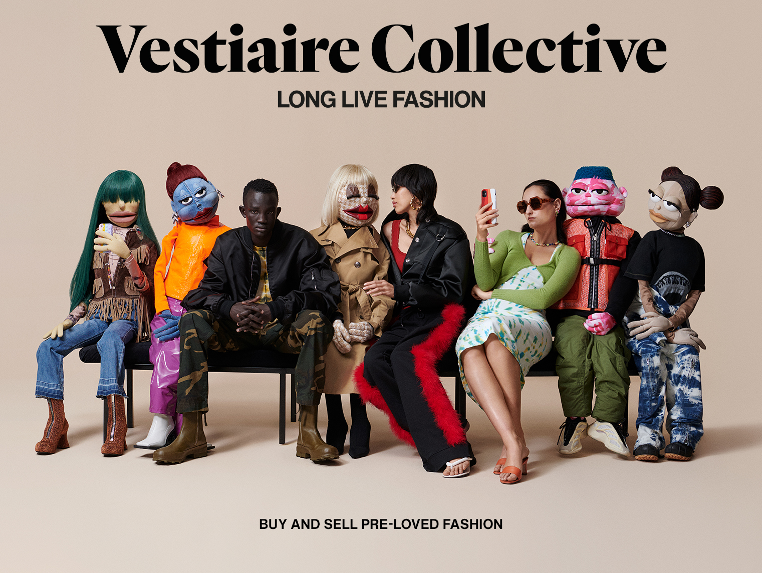 Vestiaire Collective relaunches with a daring new look at future-friendly fashion.